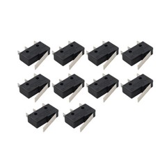 10 Pcs AC 300V 1NO 1NC Short Straight Hinge Lever Mini Micro Switch