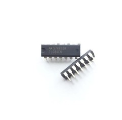 100PCS IC TL084 TL084CN ST OPAMP JFET 3MHZ QUAD 14DIP NEW
