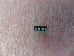 IC, NM24C16EN, SERIAL EEPROM 16K 2KX8 100KHZ 8-PIN DIP (LOT OF 1)