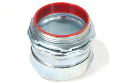 3″ EMT Steel Conduit Male Adapter Compression Electrical Connector Fitting Insul