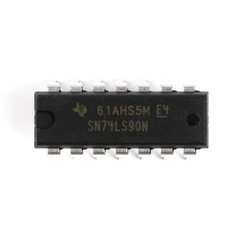 10PCS SN74LS90N DIP-14 2/5 division decimal counter
