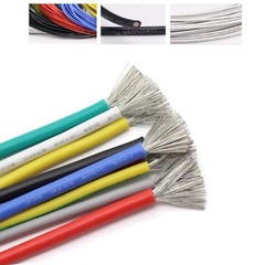 Flexible Silicone Wire Cable 30/28/26/24/22/20/18/16/14/12/10 AWG Various Colour