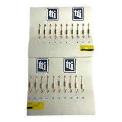 TTI RNR55C4992FS RESISTOR 50ppm,49900ohm NEW OLD STOCK NOS UNUSED QTY 20pcs