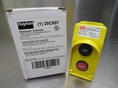 Dayton 20C807 Pendant Station ON/OFF