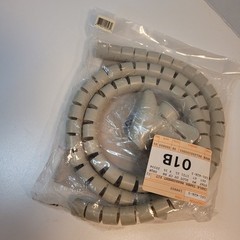 Computer Cable Wire Wrap 1″D ONE TOUCH CABLE Flexible Spiral Tube Manager NEW