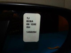 Ford BC6A-69-120E BC6A69120E Mirror Door