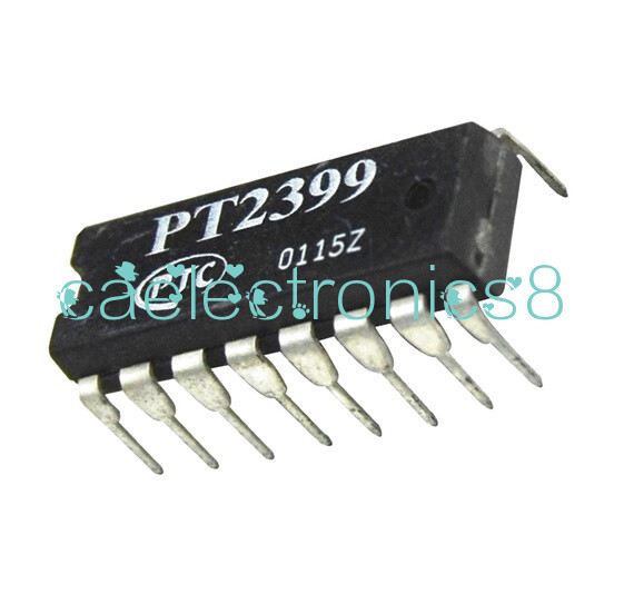 10Pcs PT2399 DIP-16 Audio digital reverb processing circuit chip top