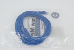 Show Me Cables 530-10 BL Cat5e Blue Patch Cable 10′ – NEW Surplus!