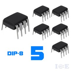 5PCS DS1307 DS1307N DIP-8 RTC SERIAL 512K I2C Real-Time Clock DIP8 IC