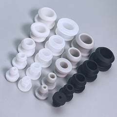 10X Silicone Rubber Cable Grommet Snap-in Firewall Hole Electrical Wiring Gasket