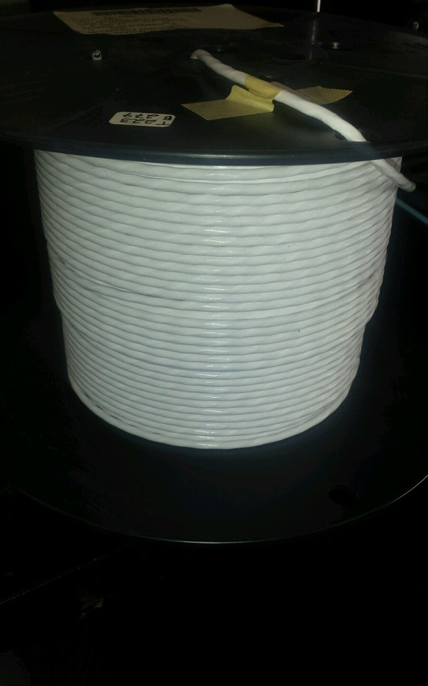 500 FT Spool Generic M27500B16WP3G24 White Electrical Power Cable 16Awg 3/C 600V