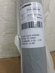 BCSE2091200 COLD SHRINK SPLICE 1000V OD RANGE 0.95-1.94″ 12″ LONG 450-800MCM