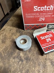 New 3M Scotch Electrical Shielding Tape Tinned Copper Wire Braid 10 Rolls No 24
