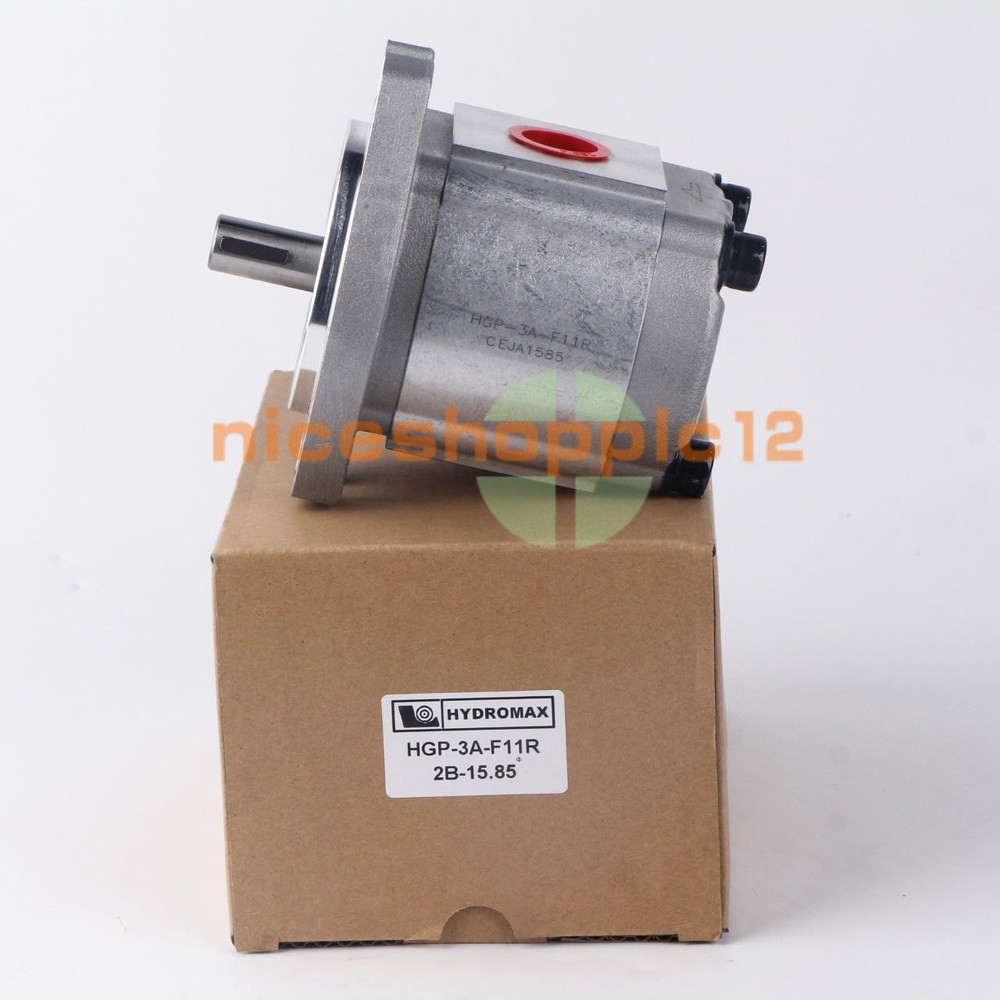 1PCS NEW HYDROMAX HGP-3A-F11R Hydraulic Oil Pump Gear Pump HGP-3AF11R