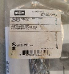HUBBELL KELLEMS 074-02-003 SEALTITE 3/4″ CONDUIT GRIP 07402003 LIQUID TIGHT