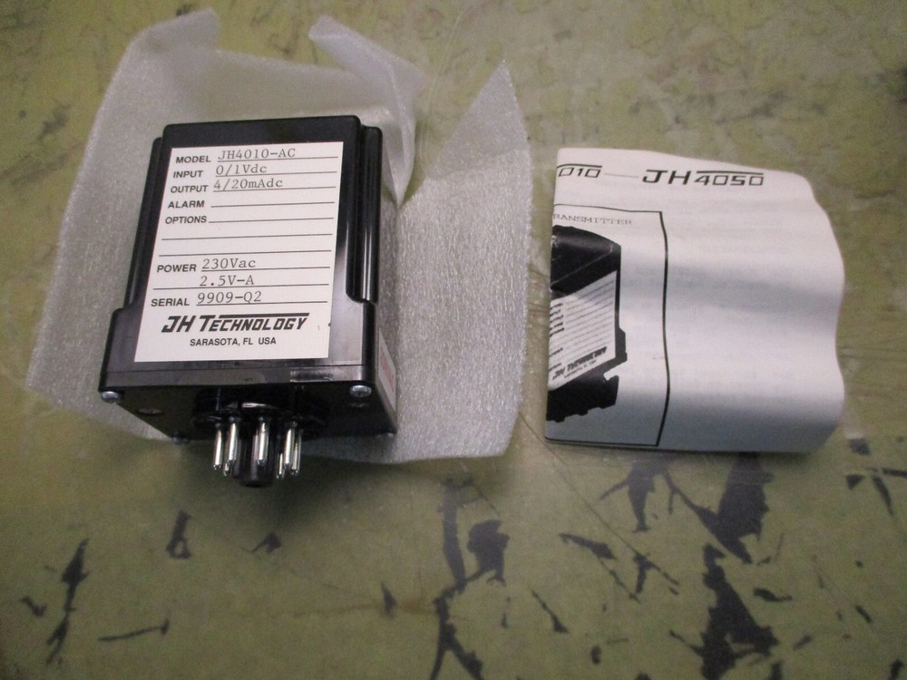 JH Technology JH4010-AC 230VAC Signal Conditioner 2.4V-A [3*M-15]
