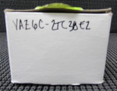 BURNDY YAZ6C-2TC38E2 AWG#6 TWO-HOLE LONG BARREL LUG – LOT OF 5 / NEW NO BOX