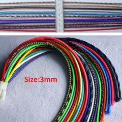3mm to 80mm Braided Expandable Sleeving/Sheathing/Cable Harness PET 10 Colours