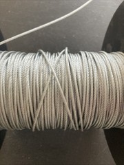 SUSPEND-IT 12 GAUGE HANGER WIRE 100FT With 124 1/4 X3” Anchors Cable And Sleeves