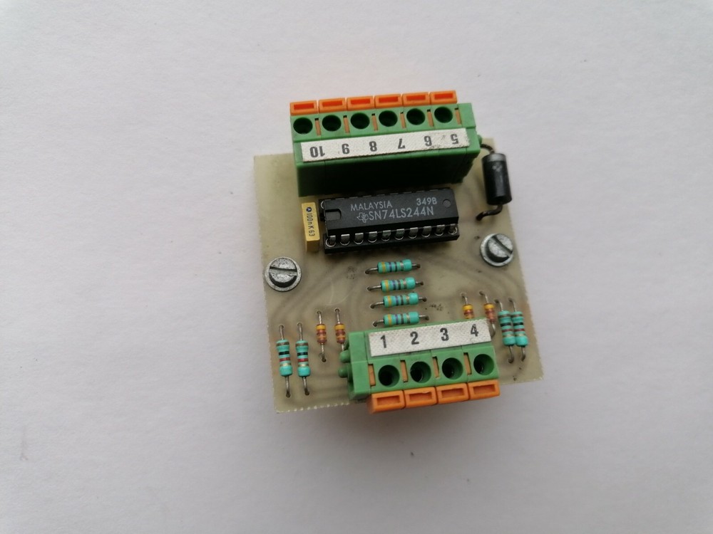 Board malaysia 349B SN74LS244N USED