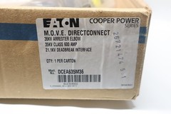 Eaton 35 kV Class M.O.V.E. Direct Connect Elbow Surge Arrester DCEA635M36 600A