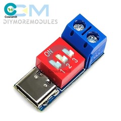 Type-C PD Fast Charging Decoy Trigger Module 5V 9V 12V 20V Adjustable Voltage 5A