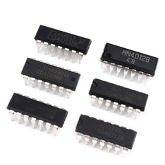 IC Chips DIP-14 DIP-16 Many Types CD4030 CD4047 CD4066 CD4068 CD4069 CD4070