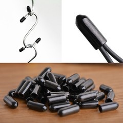 50Pcs Heat Shrink End Cap 8mm 2:1 Electrical Sealed Heat Shrink Tubing Cap