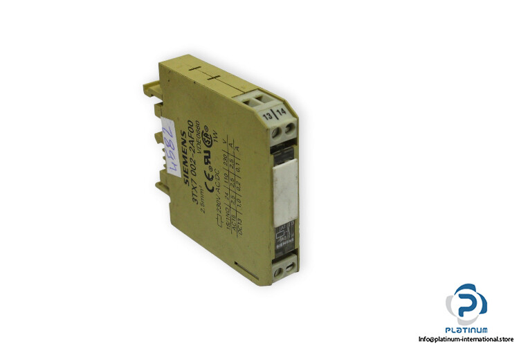 SIEMENS 3TX7 002-2AF00 RELAY