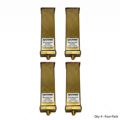 Lot of 4 Harris Multiplier Filter 103-115232 M2 Global RF Waveguide Block