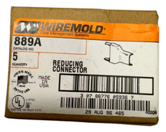 (Box of 5) Wiremold 889A Ivory NM Reducing Connector 800 Series *Free Shipping*
