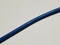 Southwire 18awg Solid Bare Copper PE Sprinkler Irrigation Wire 600V Blue /100ft