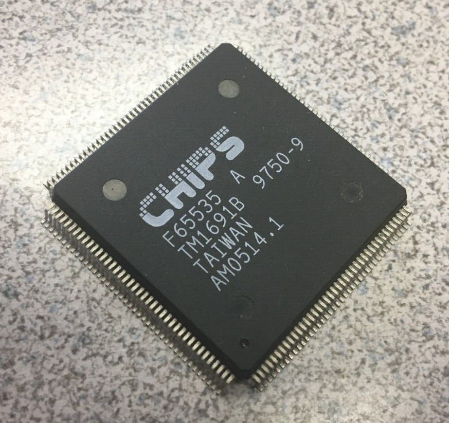 Chip F65535 A integrated circuit QFP-160， ship today