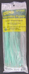 DOTTIE GP1250 12 1/2″ 12GA COPPER WIRE GREEN SCREW GROUNDING PIGTAIL – LOT OF 60