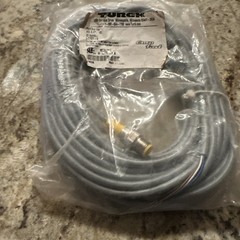 **NEW Turck RS 4.4T-10 patchcord, Eurofast, 4-pin Straight Male, 10 Meters