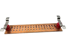 CPI 10622-020 Standard Busbar Wall Mount Kit Copper 4″ W x .25″ x 20 L”