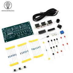 6-bit LED Digital Electronic Clock DIY Kit 51 Microcontroller Circuit Board Kit
