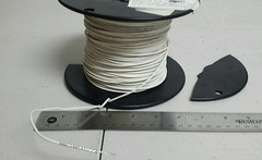 ( 507 FT ) M27500-20SP1G23 20Awg White Shielded Cable Wire 2/C 19S/32Awg 600V