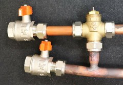 Carrier replacement part kit valve motorized 2 pipes serial no. L0100016653