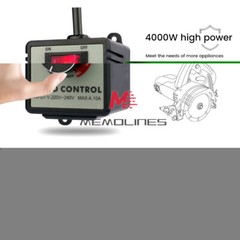 4000W Electronic Voltage Regulator Stepless AC Motor Speed Controller 110V/220V