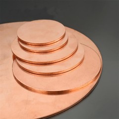 10/20/50/60-200mm Dia. Copper Discs Round Copper Metal Discs Round Copper Discs