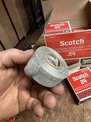 New 3M Scotch Electrical Shielding Tape Tinned Copper Wire Braid 10 Rolls No 24