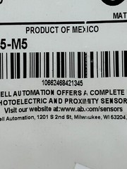 Lot of 2 Allen-Bradley DeviceNet 1M QD Patchcord 1485R-P1N5-M5