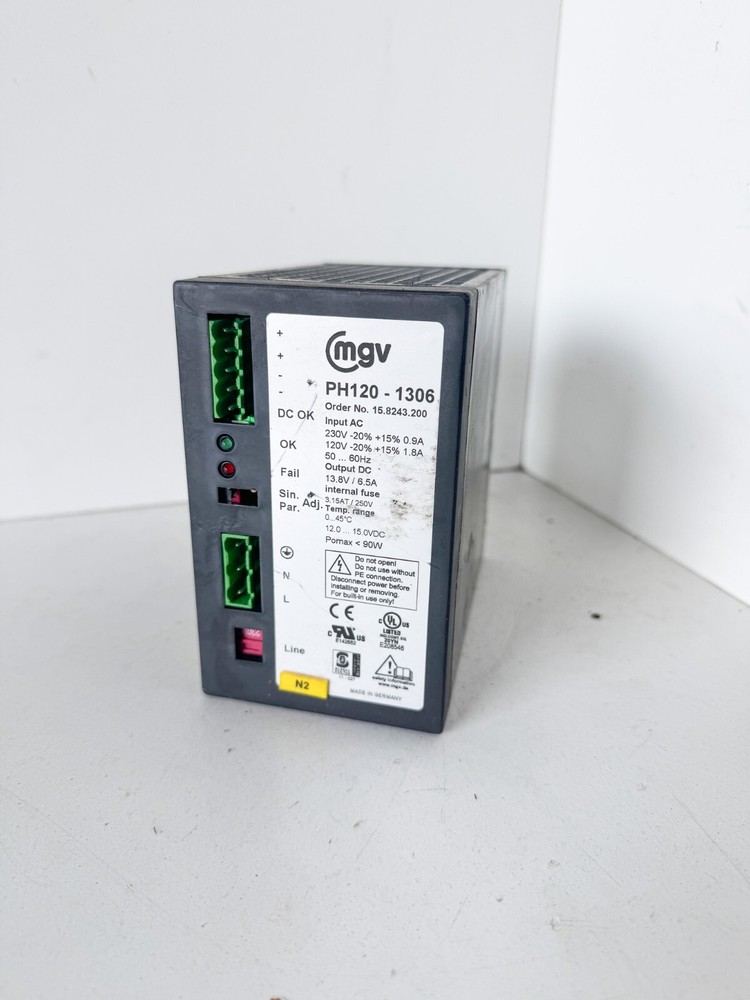 MGV PH120-1306 PH1201306 Power Supply 12.0V/6.5A EL05