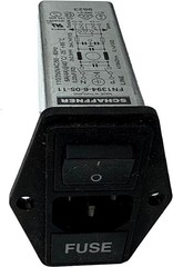 Schaffner Netzfilter mit Kaltgerätebuchse 110/240V 6A FN322-6/05