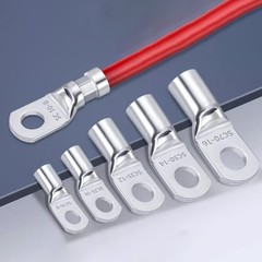 SC6-95 Series Copper Tube Crimp Terminals Wiring nose Battery Welding Cable Lugs