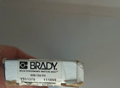 BRADY B-154 WIRE MARKER WM-CD Ledgend BOX OF 25 CARDS – New
