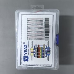 YEAZ Maker Resistor Kit 1000Pcs 1W 100V 1Ω-1MΩ±5%