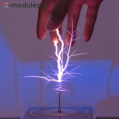 Bluetooth Music Tesla Coil AC110-240V 120W High Frequency Voltage Pulse US/EU
