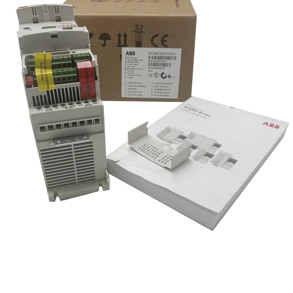 New Variable Frequency Drive ACS355-03U-01A9-4 for ABB 3AUA0000058213 0.55kw